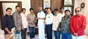 FILM WRITERS’ ASSOCIATION MEETS RAJINI!